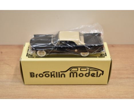 A Brooklin Models The Brooklin Collection 1:43 scale die-cast, BRK 41X 1959 Chrysler 300E Convertible Top Up, in original box