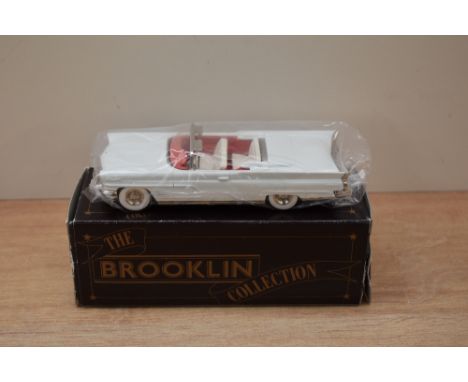 A Brooklin Models The Brooklin Collection 1:43 scale die-cast, BRK 57 1960 Lincoln Continental MK V Convertible, by permissio
