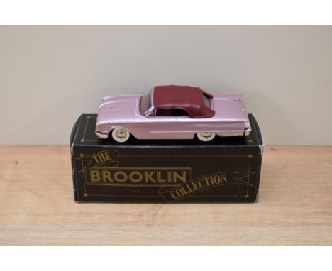 A Brooklin Models The Brooklin Collection 1:43 scale die-cast, BRK 37 Ford Sunliner, by permission of the Ford Motor Company,