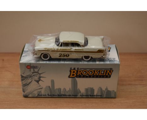 A Brooklin Models The Brooklin Collection 1:43 scale die-cast, BRK F-S 03 1956 Plymouth Fury, Pikes Peak Hill Climb, Licensed