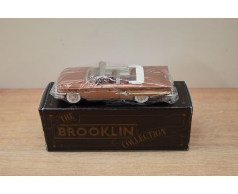 A Brooklin Models The Brooklin Collection 1:43 scale die-cast, BRK 61 1960 Chevrolet Impala, licensed by General Motors Corpo