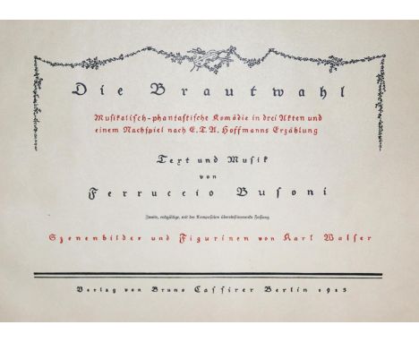 Balzac,H.de.: Die Frau Konnetable. Bln., Cassirer 1922. Fol. Mit 15 Lithogr. v. L.Corinth. 14 Bl., 2 Bl. Ohprgt. (Tls. schwac