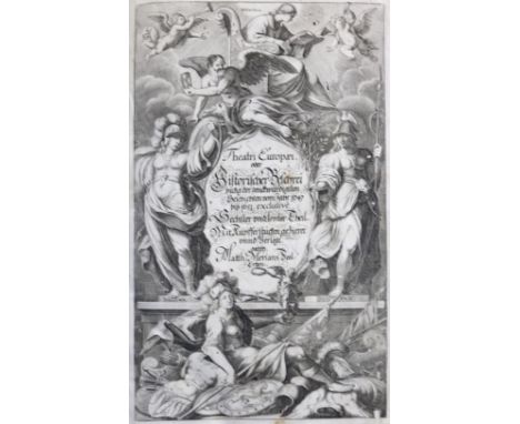 Merian,M.: Theatrum Europaeum. Bde. 2, 3 u. 6 der Reihe. 3 Bde. Ffm., Merian bzw. Wust u. Fievet fur Merian Erben 1646, 1670 