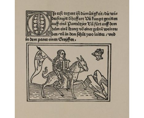 Muther,R.: Die Deutsche Buchillustration der Gothik und Frührenaissance (1460-1530). 2 Bde. Mchn. u. Lpz., Hirth 1884. Fol. M