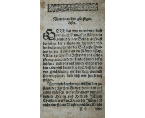 (Waldenser Chronick.: Das ist, Von dem Harkommen, Lehr und Leben, wie auch vielfältigen Verfolgungen der Evangelischen Christ