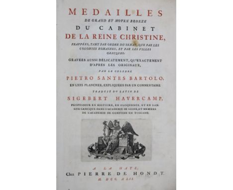 Haverkamp,S.: Nummophylacium reginae Christinae... Medailles de grand et moyen bronze du cabinet de la reine Christine, frapp
