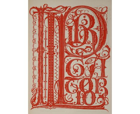 Dante,A.: La divina comedia. Cantica seconda (= Tl. 2 von 3). Bln., Officina Serpentis 1925. Fol. Mit 32 Textholzschn. nach Z