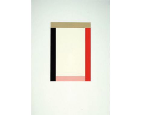 Knoebel, Imi: (1940 Dessau -tätig in Düsseldorf). Hommage a Grace Kelly, Farbserigraphie von 1991, ca. 50 x34 cm, Blattgr. ca