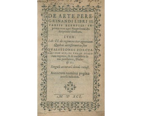 Pyrckmair,H. u.a.: De arte peregrinandi libri II. variis exemplis. In primis vero In primis vero agri Neapolitani description