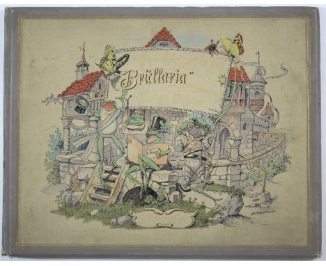 Baumbach,R.: Der Gesangverein Brüllaria und sein Stiftungsfest. Ein lustiges Bilderwerk für Gross und Klein. In Bildern von L