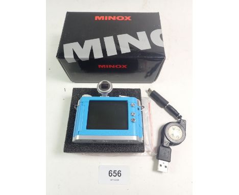A Minox 'Blue' DCC 5.1 camera, No 60716, boxed 