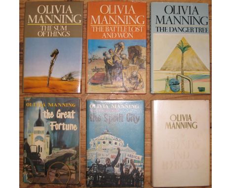 MANNING (Olivia) The Levant Trilogy: The Danger Tree (1977) VG in slightly torn but clean d/w with some fraying to top/bottom
