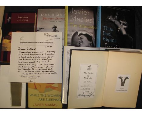 [STATE of REDONDA / UTOPIA / IMAGINARY VOYAGES / SIGNED] MARIAS (Javier) All Souls, London: Harvill, (1992) Paperback, VG+ Sp