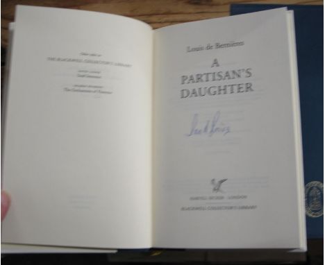 [SIGNED] DE BERNIERES (Louis) A Partisan's Daughter, London: Harvill Secker, FIRST EDITION, SIGNED by the author and limited 