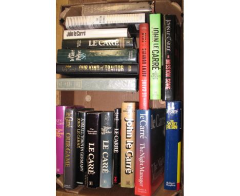 [SIGNED etc.] LE CARRE (John) - a collection of 18 novels and a collection of stories by John Le Carre together with his 2015