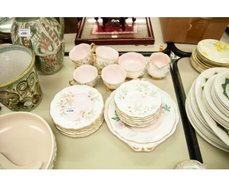 ROYAL ALBERT 'BRAEMR' TEA SERVICE FOR SIX PERSONS