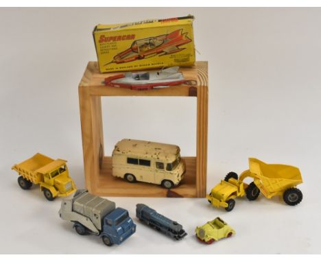 Die Cast Vehicles - a Tri-ang Spot-on Morris Wadham Ambulance No 207, cream body, grey base, silver hubs, black tyres, Budgie