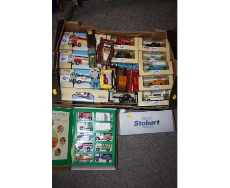 A TRAY OF DIE CAST TOY CARS TO INCLUDE CORGI