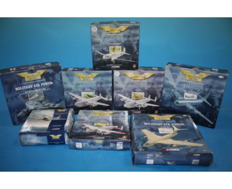 A COLLECTION OF CORGI 'THE AVIATION ARCHIVE' DIE CAST MODEL AEROPLANES, COMPRISING OF - AA33101 MITSUBISHI A6M2 ZERO, 47101 B