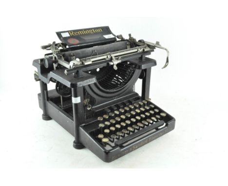 A Remington standard typewriter