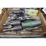 Offset boring heads, drill chucks, R-8 shank