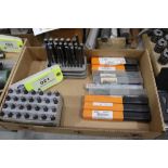 Drills, center punches, letter punch set
