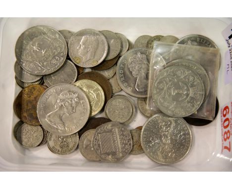 Mixed UK and world coinage. P&amp;P Group 1 (£14+VAT for the first lot and £1+VAT for subsequent lots) 