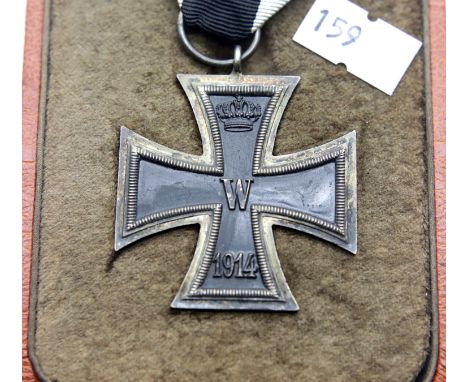 German Imperial WWI type Iron Cross, boxed. P&amp;P Group 1 (£14+VAT for the first lot and £1+VAT for subsequent lots) 