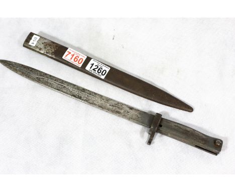 German Imperial WWI type MLE 1916 Ersatz economy issue bayonet. P&amp;P Group 2 (£18+VAT for the first lot and £2+VAT for sub
