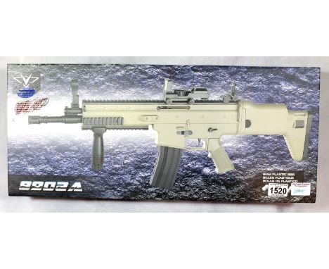 Model 8902A BB machine gun boxed
P&amp;P Group 2 (£18+VAT for the first lot and £2+VAT for subsequent lots) 