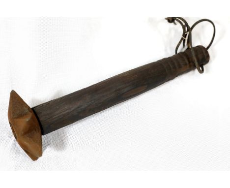 WWI type trench mace. P&amp;P Group 2 (£18+VAT for the first lot and £2+VAT for subsequent lots) 