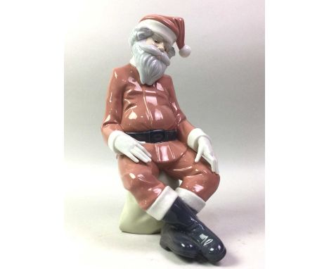 NAO FIGURE, AN EXHAUSTING DAY (SANTA CLAUS) model 0126933cm high