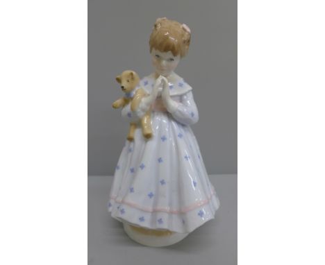 A Royal Worcester figure, I Wish 
