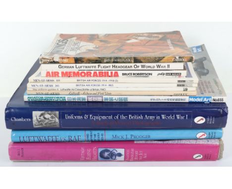 Selection of Books on Aviation Collecting Interest, consisting of “Luftwaffe vs RAF – Flying Equipment of the Air War 1939-45