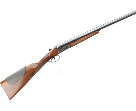 A 12 bore Hudson double-barrelled boxlock shotgun. Serial No.179658. Std. Specs. Foam rubber comb added to stock. Grade 2. Br