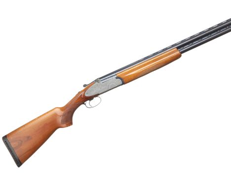 A 12 bore Rizzini over and under sideplated ejector shotgun. Serial No.43074. Std. Specs. Brls.27 ins. Scotarms Lot No 389  F