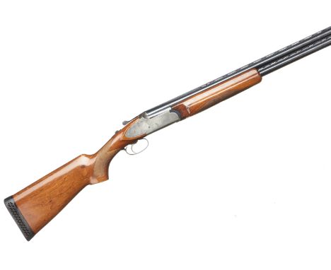 A 12 bore Rizzini over and under sideplated ejector shotgun. Serial No.50891. Std. Specs. Brls.26 ins. Scotarms Lot No 402  F