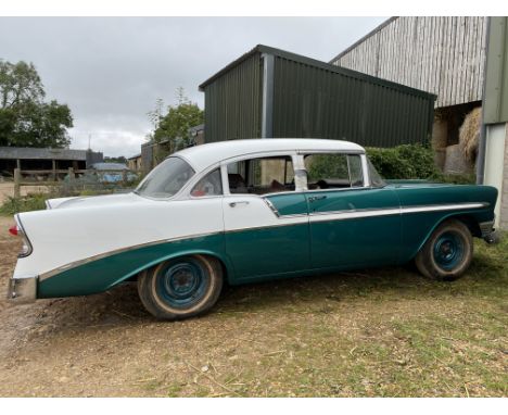 1956 Chevrolet Bel AirReg. no. No documentsChassis no. UnknownEngine no. UnknownThe Bel Air term originally only described Ch