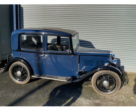 1933 Austin 10/4 SaloonReg. no. ALU 215Chassis no. 623461Engine no. IG47772Launched in April 1932, the Austin 10/4 slotted ne