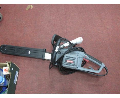 Oregon CS1500-092 chainsaw, untested sold only for parts.