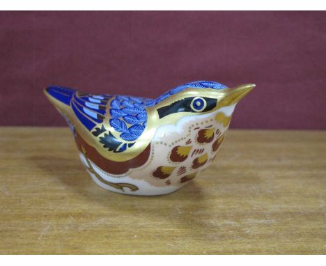 Royal Crown Derby 'Nuthatch' Paperweight.