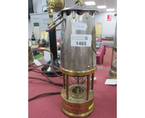 The Protector Lamp &amp; Lighting Co Ltd, Eccles, Type 1A Miners Lamp.