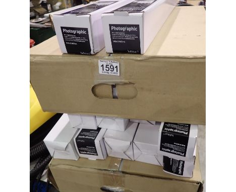 Thirty new metal Habitat tripod lamp bases. Not available for in-house P&amp;P, contact Paul O'Hea at Mailboxes on 01925 6591