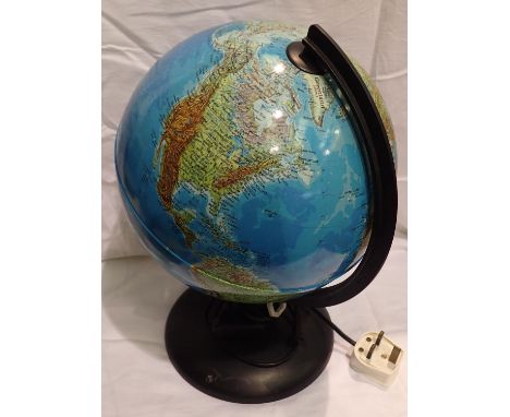 Orion 25 illuminated desktop globe. Not available for in-house P&amp;P, contact Paul O'Hea at Mailboxes on 01925 659133. All 