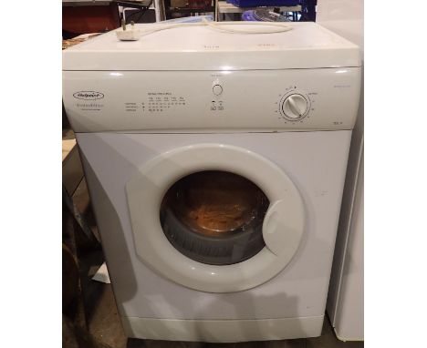 Hotpoint TD11 first edition 5kg tumble dryer, 52 x 50 x 75 cm. All electrical items in this lot have been PAT tested for safe