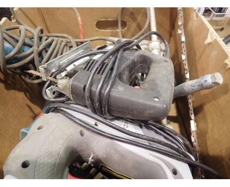 Quantity of mixed power tools including drills, saws etc. Not available for in-house P&amp;P, contact Paul O'Hea at Mailboxes