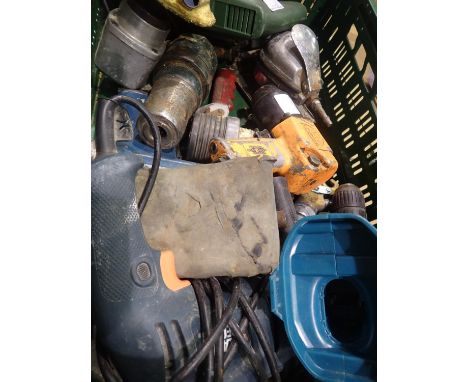 Box of mixed drills and other tools. All electrical items in this lot have been PAT tested for safety and have passed. This d