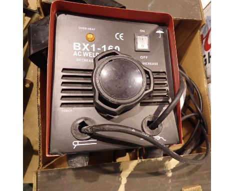 BX1-160 AC welder. All electrical items in this lot have been PAT tested for safety and have passed. This does not confirm th