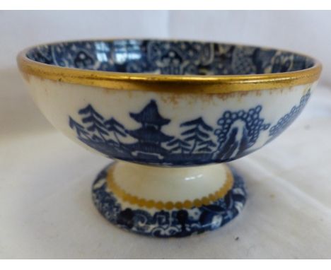 Antique Davenport shallow ceramic dish pattern no 3588h. P&amp;P Group 1 (£14+VAT for the first lot and £1+VAT for subsequent