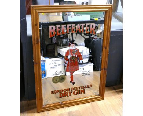 Beefeater Gin mirror, 90 cm x 65 cm